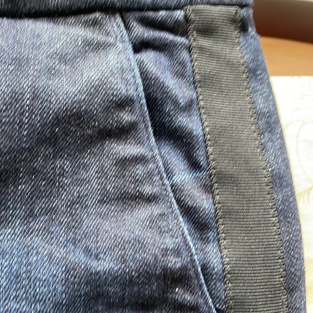 HUDSON JOPLIN jeans WIDE LEG TROUSEr TUXEDO STRIPE - Picture 8 of 11